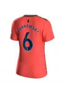 Fotbalové Dres Everton James Tarkowski #6 Dámské Venkovní Oblečení 2023-24 Krátký Rukáv